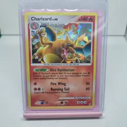Charizard 1/99 Platinum Arceus Cracked Ice Holo Rare 2009 Near Mint Pokemon TCG - Image 1