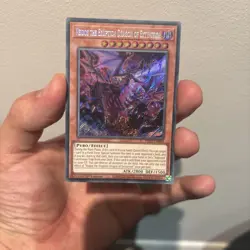 Veidos The Eruption Dragon of Extinction PHNI-EN090 Secret RARE 1st Ed. YuGiOh - Image 1