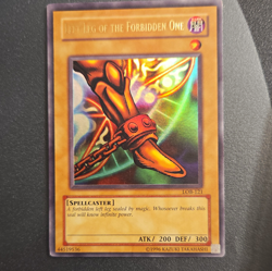 Konami Yu-Gi-Oh! Left Leg of the Forbidden One LOB-121 Ultra Rare Unlimited - Image 1