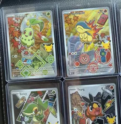 Pokemon TCG First Partner Illustration Collection Series 2 Full Set (9 Cards) - Image 2