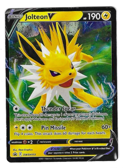 Jolteon V Swsh151 Swsh: Sword & Shield Promo Cards Holo - Image 1