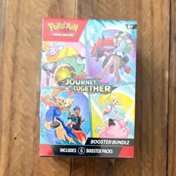 Pokemon TCG Scarlet & Violet Journey Together Booster Bundle 6 Packs - Image 1