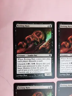 MTG 1x Rotting Rats - Image 1