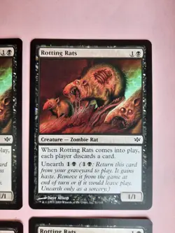 MTG 1x Rotting Rats - Image 2