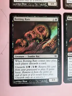 MTG 1x Rotting Rats - Image 3