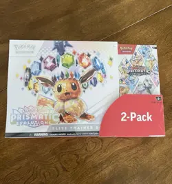 Pokemon TCG Prismatic Evolutions Costco 2-Pack ETB with Booster Bundle - Image 1