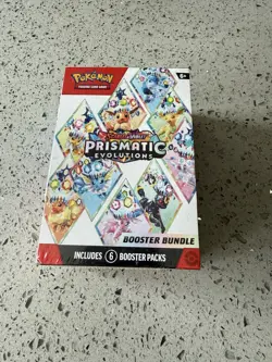 Pokemon Prismatic Evolutions Booster Bundle Factory Sealed New - Image 1