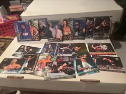 WWE BULK Card LOT of (100) Vintage WWF Fleer Cards - Image 1