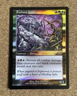 MTG Radiant Kavu LP - Foil - Planeshift Magic the Gathering 120/143 Vintage Rare - Image 1