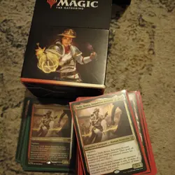 MTG Commander Preconstructed Deck: Blame Game + Sleeves. NM - Image 1