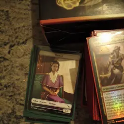 MTG Commander Preconstructed Deck: Blame Game + Sleeves. NM - Image 2