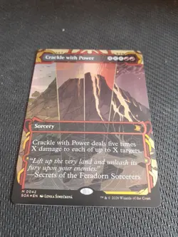 Crackle with Power | Foil | Myst. Archive | MTG | SOS | Near Mint | English EN - Image 1