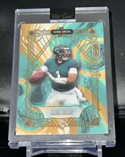 Jalen Hurts 2025 Wild Card 5 Card Draw True #d 1/1 Eagles - Image 1
