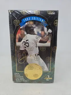 1993 Leaf Set MLB Baseball Series 2 Factory Sealed Box - 36 Packs - Frank Thomas - Image 1