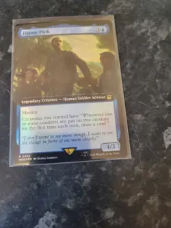 MTG Doctor Who Danny Pink Extended Foil Card 0356 - Image 1