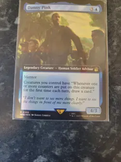 MTG Doctor Who Danny Pink Extended Foil Card 0356 - Image 2