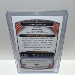 Topps 2014 Bowman Tom Brady New England Patriots #56 Base Set Football Card - Image 2