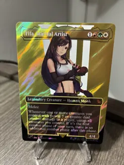 Tifa Martial Artist (Borderless Surge Foil) Final Fantasy 0214-MTG-NM - Image 1