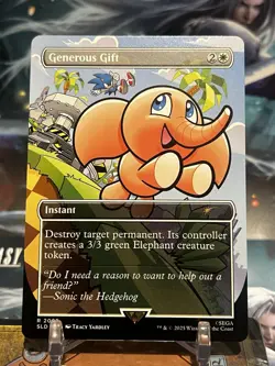 MTG | Generous Gift (2088) [Secret Lair Sonic] Non-Foil - Image 1