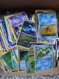 Mystery Pokemon Cards Bundle X100 Bulk Lot Starting From 2003 - Image 1