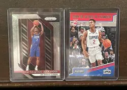 2018-19 Panini Prizm Shai Gilgeous-Alexander #184 (RC) Playoff RC Lot Of 2 SGA - Image 1