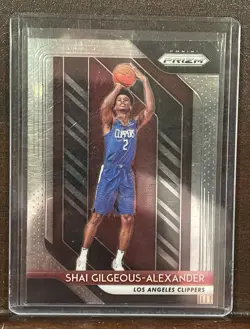 2018-19 Panini Prizm Shai Gilgeous-Alexander #184 (RC) Playoff RC Lot Of 2 SGA - Image 2