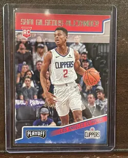 2018-19 Panini Prizm Shai Gilgeous-Alexander #184 (RC) Playoff RC Lot Of 2 SGA - Image 3
