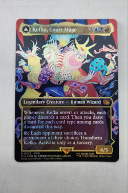 Kefka, Court Mage (0322) (Borderless) Foil - FINAL FANTASY - Mythic - 322 - NM - Image 1