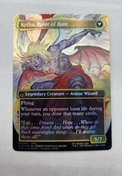 Kefka, Court Mage (0322) (Borderless) Foil - FINAL FANTASY - Mythic - 322 - NM - Image 2