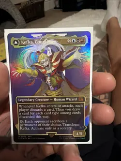 Kefka, Court Mage Foil 0322 Borderless Final Fantasy Mythic FFVI - Image 1