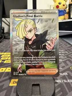 Gladion's Final Battle 108/084 Ultra Rare MINT - Pitch Black - Pokemon TCG - Image 1