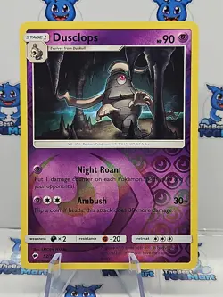 Dusclops - 52/147 - Reverse Holo Pokemon Sun & Moon Burning Shadows NM - Image 1