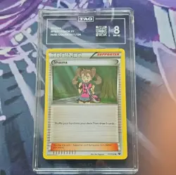 The Pokemon Company Shauna 111/124 Fates Collide Uncommon Eng TAG Graded 2016 - Image 1