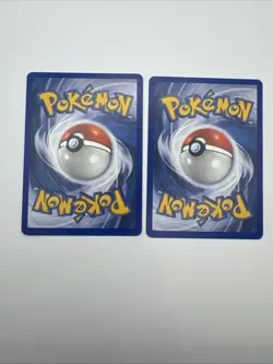 Pokemon TCG Neo Genesis Berry + Pokemon March Trainer Card 99/111 102/111 - Image 2