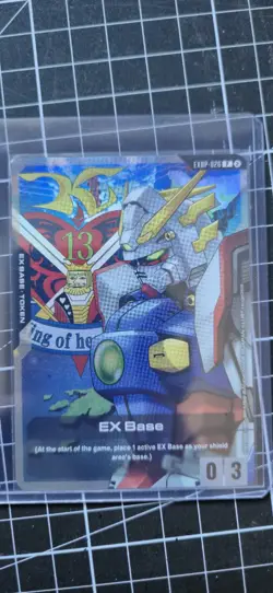 Gundam Card Game EX Base - Shining Gundam - EXBP-026 - GD05 Deck Build Box - Image 1