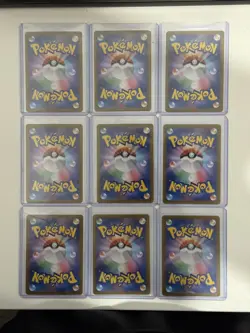 9 set RR Eeveelution Eevee Evolution 000/187 Terastal Festival Pokemon teka - Image 2