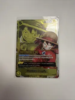 One Piece TCG | Monkey.D.Luffy | Winner Pack 2026 Vol. 2 | P-106 - Image 1