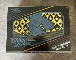 Pokemon Card TCG Crown Zenith Pokemon Center Elite Trainer Box Plus ETB SEALED 820650851872 - Image 1