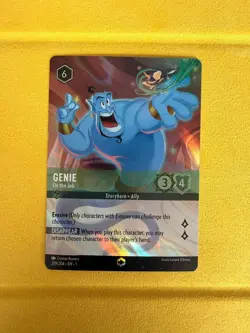 2023 Disney Lorcana EN 1 Genie Enchanted #209/204 - Image 1