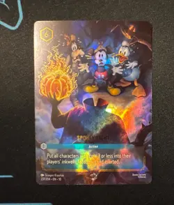 Disney Lorcana TCG The First Chapter Spooky Sight 237/204 Enchanted Foil - Image 1