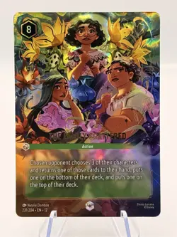 Disney Lorcana The Family Scattered Enchanted 231/204 Wilds Unknown - Image 1