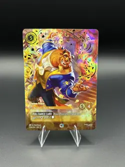 Disney Lorcana ENCHANTED Beast - Gracious Prince - NM - Perfect Centering - Image 1