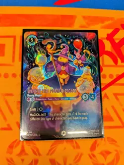 Disney Lorcana Winnie the Pooh & Piglet - Hunny Mages 234/207 Enchanted Foil EN - Image 2