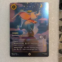 Disney Lorcana: Fabled - Dumbo Ninth Wonder Of The Universe - Enchanted 228/204 - Image 2