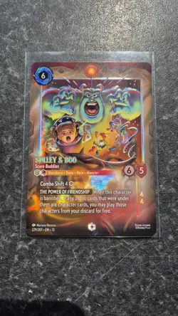 Disney Lorcana TCG Sully & Boo Scare Buddies Enchanted - Image 1