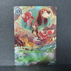 Disney Lorcana Tod & Copper Enchanted 236/207 Attack of the Vine - Image 1