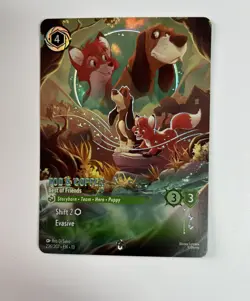 Disney Lorcana Tod & Copper Enchanted 236/207 Attack of the Vine - Image 2