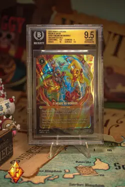 LORCANA IT MEANS NO WORRIES ENCHANTED 208 REIGN OF JAFAR DISNEY BGS 9.5 GEM MINT - Image 1