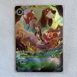 Tod & Copper Best of Friends 236/207 Enchanted Attack of the Vine Disney Lorcana - Image 1