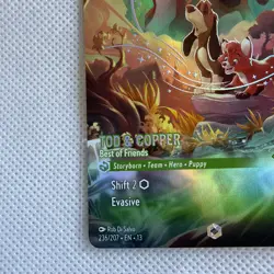 Tod & Copper Best of Friends 236/207 Enchanted Attack of the Vine Disney Lorcana - Image 4